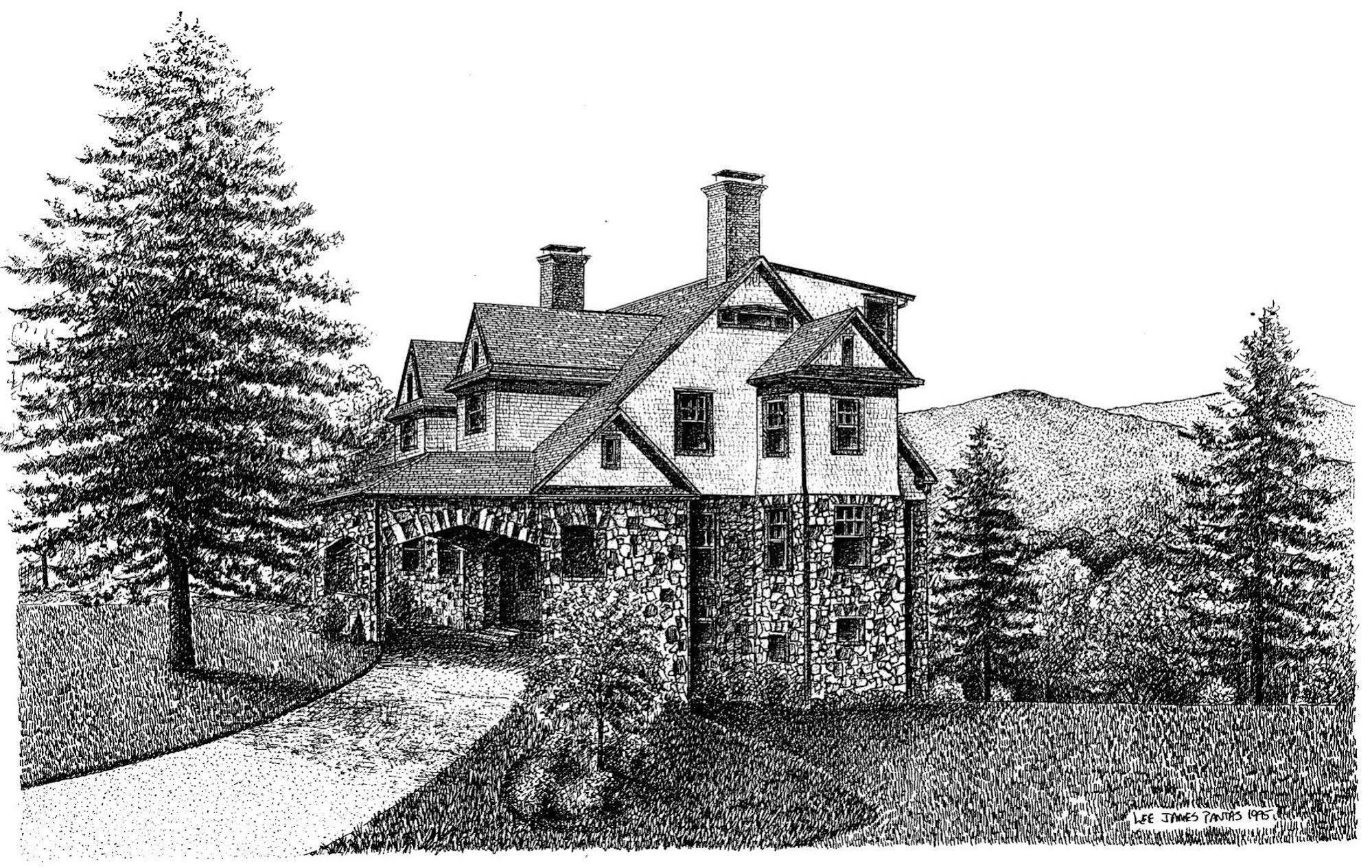 North Lodge On Oakland Bed And Breakfast แอชวิลล์ ภายนอก รูปภาพ